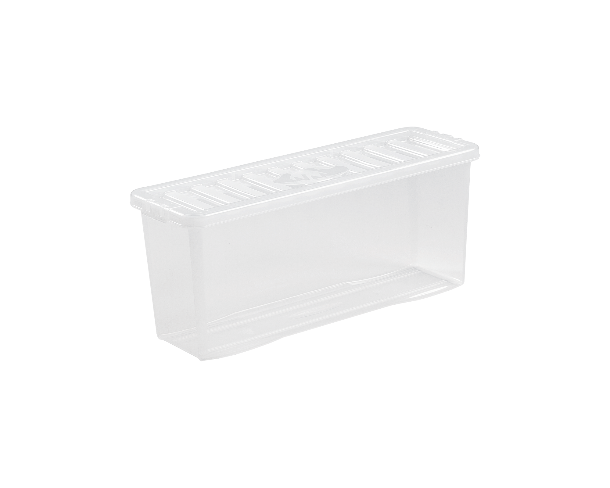 Crystal (DVD) Deep Shelf Box & Lid Clear Crystal (DVD) Deep Shelf Box & Lid Clear